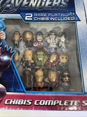 Marvel Avengers Chibis Complete Set Figures (2012) – Bulls i Toy – Sealed #ML