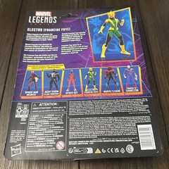 Spider-Man Marvel Legends Retro Series Electro Action Figure [Francine Frye]