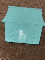 Disney Doorables Series 5 Blue Aqua Collector Case Display Pink Glitter Handle
