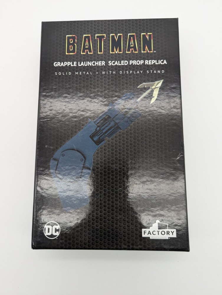 The Batman (1989) Grapple Launcher Replica Gun 1:1 Cosplay Costume Game Prop