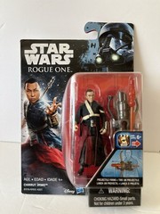 Lot Of 3 Star Wars Rogue One 3.75 Action Figures Andor ,Jyn ,Chirrut Hasbro New