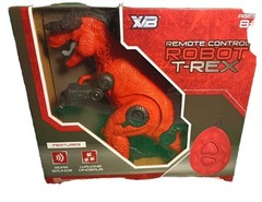 Remote Control Dinosaur Robot T-Rex Red 7.9 In NEW Sealed