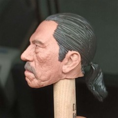 1:6 Danny Trejo PVC Head Sculpt For 12″ Male HT Soldier Action Figure Body Toy
