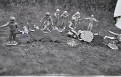 Marx Operation Moonbase Astronauts 1960 Spacemen lot x13 UNBROKEN figure vintage