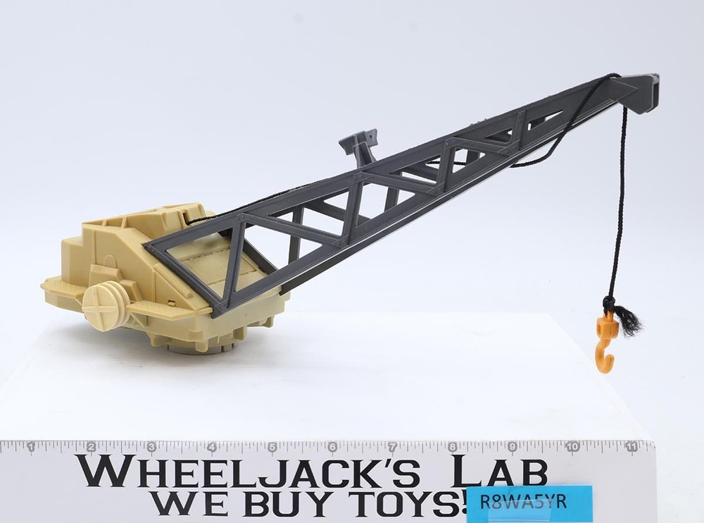 USS Flagg Aircraft Carrier Crane Derrick With Hook & Rope 1985 GI Joe Vintage