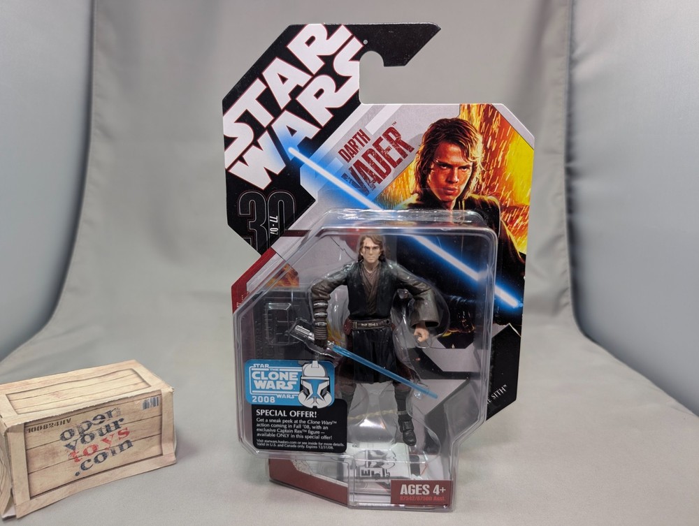 Brand New Star Wars 30th Anniversary Anakin Skywalker Figure #02 w/ Stand