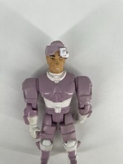 Unknown Lavender and White Robo Cop Action Figure Toy