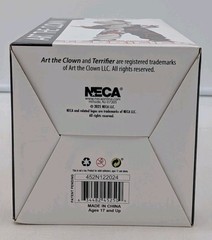 NECA Art The Clown Terrifier 8″ Head Knocker Hand Painted Damien Leone NIB