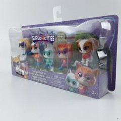 Disney Junior Super Kitties Hero Squad 5-Piece Action Figure Set Toy 67001