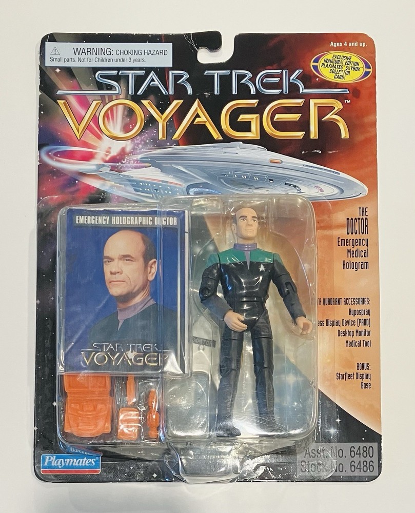 Star Trek Voyager Doctor Figure Emergency Medical Hologram 1995 Playmates