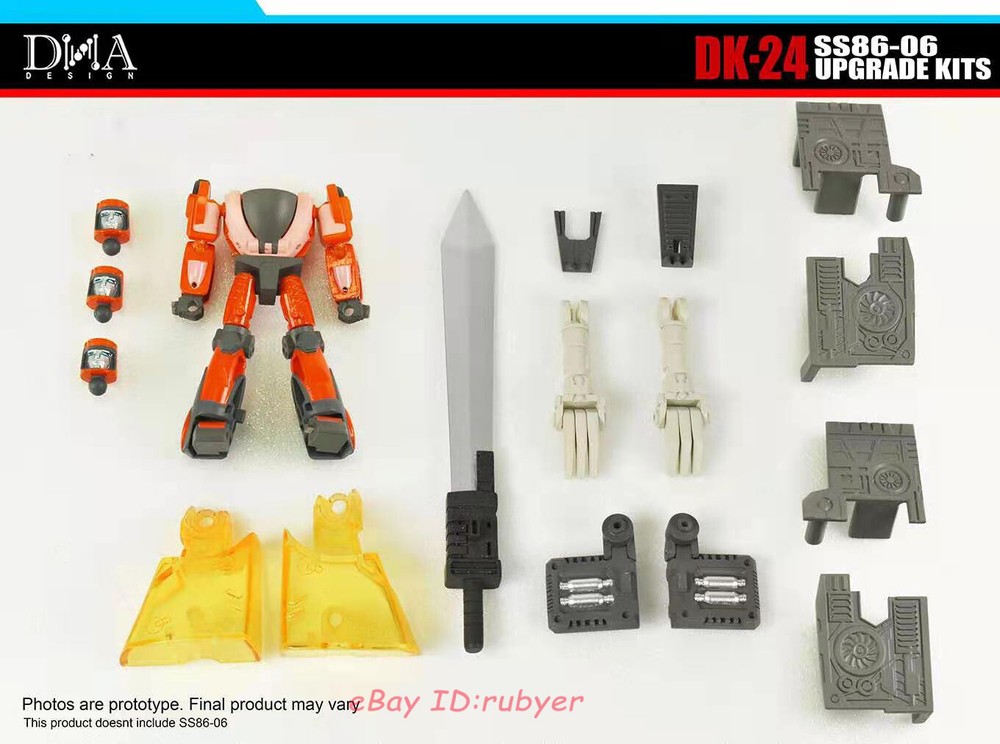 DNA Dk-24 Upgrade Kit SS86-06 For Grimlock and Wheelie Transformation INSTOCK