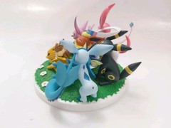 G.E.M. EX Series Pokemon Eevee Friends Megahouse Missing A Few Parts, No Box