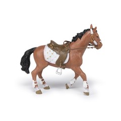 Papo Winter Rider’s Horse Hand Painted Figurine – Heirloom Quality Collectible