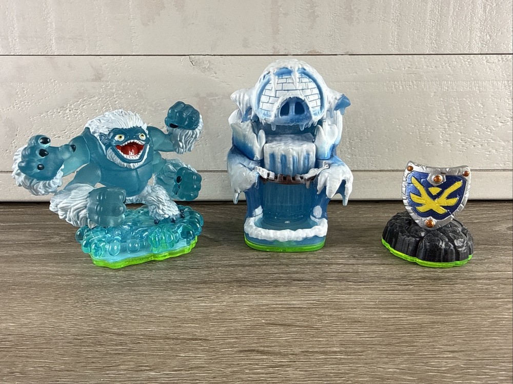 Skylanders Spyro’s Adventure Empire of Ice Slam Bam Sky-Iron Shield Tested