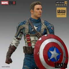Iron Studios Avengers Captain America 1/10 Statue MCU 10 Years Exclusive US SHIP