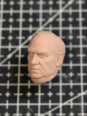 1/12 1/6 1/4 Unpainted Oz Cobb Penguin Head Sculpt Model Toys