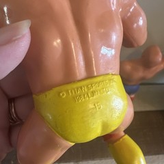 Two 1984 WWF WWE TITAN Wrestling Figures Vintage 80s Toys