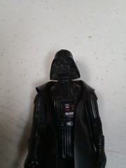 1977 Darth Vader Action Figure W/ Cape Lightsaber Missing Tip Hong Kong Vintage