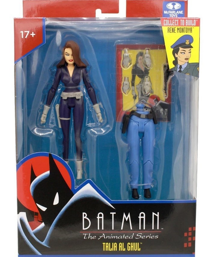 Multiverse Build Rene Montoya Series Talia Al Ghul Action Figure