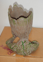 SAN DIEGO COMIC CON MARVEL GUARDIANS OF THE GALAXY BABY GROOT PLANTER, NOS