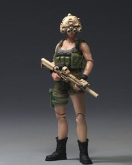 New Painted 1/18 Girl 3.75″ Male Soldier Articulated Action Figure Xmas Gift