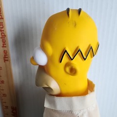 The Simpsons HOMER SIMPSON 10″ Plush DOLL Toy Vintage 1990 20th Century Fox