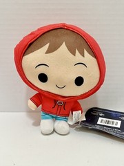 ET Plush Set Elliot Red Hoodie Heart Extraterrestrial Alien 7″ Universal New