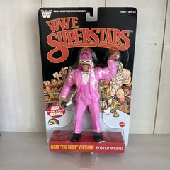 WWE Superstars LJN Jesse “The Body” Ventura Mattel Retro Style NEW Black Card