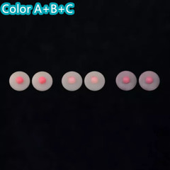 1/6 Female Big Huge Breast Chest Patches Cover For 12” PH TBL Girl Figure Dolls