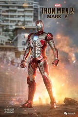 Marvel Avengers Iron Man Mark V MK5 Ironman Toy Action Figure Model NEW IN BOX