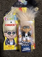 Good Luck Trolls Horror Set of 4 Chucky Tiffany Frankenstein Bride New
