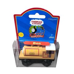 Vintage NIB Thomas Wooden Railway BEN Toy Train Sealed 2001 Red Label