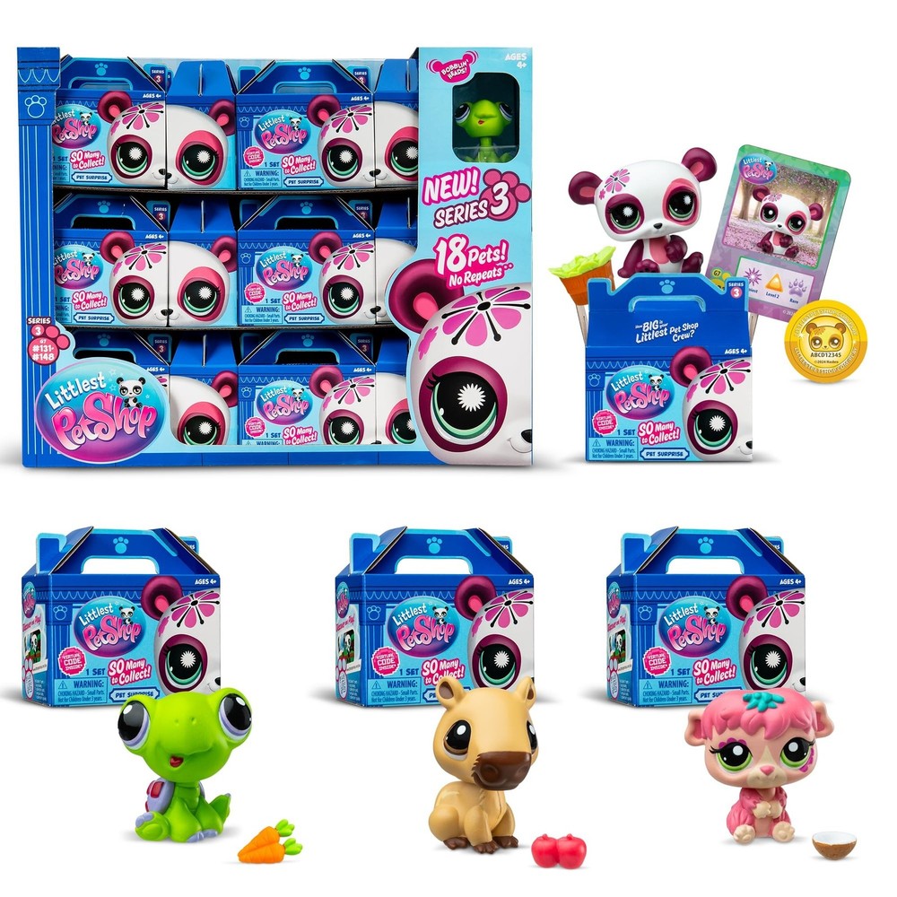 Littlest Pet Shop Pet Surprise Display Series 3 18 Pets + 1 Bonus Pet Gen 7