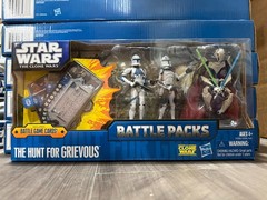 2011 Hasbro Star Wars The Clone Wars The Hunt For Grievous Battle Packs