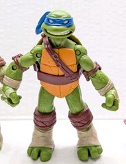 TMNT 2012 Action Figure Lot Of 5 Ninja Turtles & Splinter Playmates