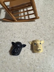 WWE Bray Wyatt Rocking Chair ONYL & Mask LOT Mattel Elite Pro Wrestling