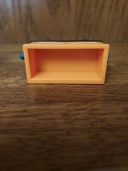Chuggington Die Cast / Plastic Muddy Wilson & Orange Train Car
