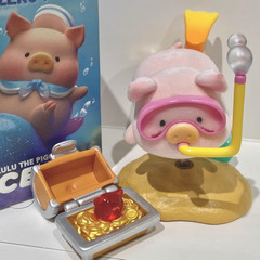 Toyzero+ LuLu The Piggy Ocean Series Confirmed Blind Box Figure Toys Collectible