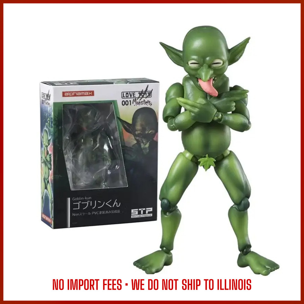 10cm Goblin Articulated Action Figure Model Peripheral Joint Movable Toy