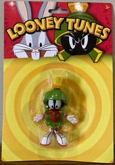 NJ Croce Looney Tunes Marvin the Martian Bendable Poseable Figure NIB