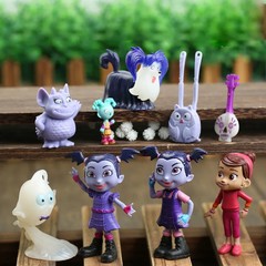 9PCS Vampirina Girl Mini Figure Collection Toy 7cm For Children Gifts