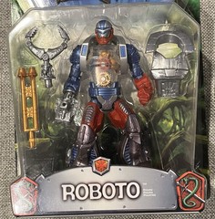 Masters Of The Universe MOTU The Snake Men Roboto Figure BUBBLE SEPARATION