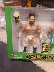 New Sealed Major Moment Myers Cardona Wrestling Figure Podcast 1/1200 Ringside