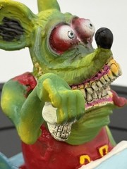 VRHTF RARE SUPER COOL ED “BIG DADDY” ROTH RAT FINK ” WITH COOL CAR”