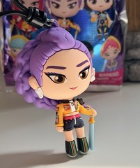 Kpop Demon Hunters Figural Bag Clip RUMI Mystery Netflix Official