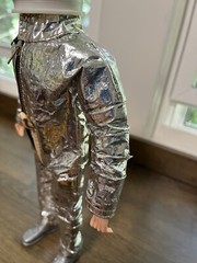 1960s GI Joe Spaceman Astronaut Spacewalk Figure Hasbro Type 1 NASA Helmet Team