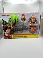 Jakks Pacific Donkey Kong Jungle Adventure Diorama Figure Set – NEW