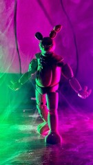 Spring Bonnie Five Nights at Freddy’s Action Figure with Axe, Knife & Hands