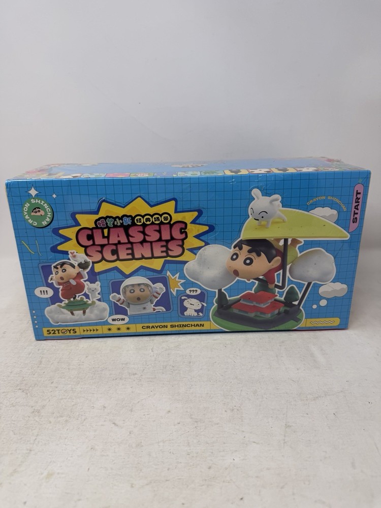 8pcs + Secret – 52Toys Crayon Shin-chan Classic Scenes Blind Box Figure Toy Gift