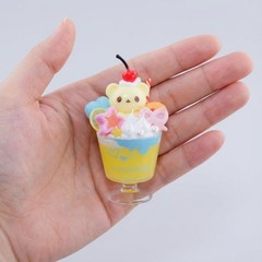 Blind Box Gacha Kawaii Deco Bear Dessert Cute Bag Charm Keychain Mini Figure